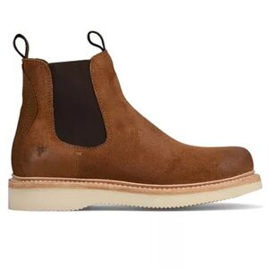 Frye Hudson Chelsea Suede Bark Men’s size 9.5 NEW!!!